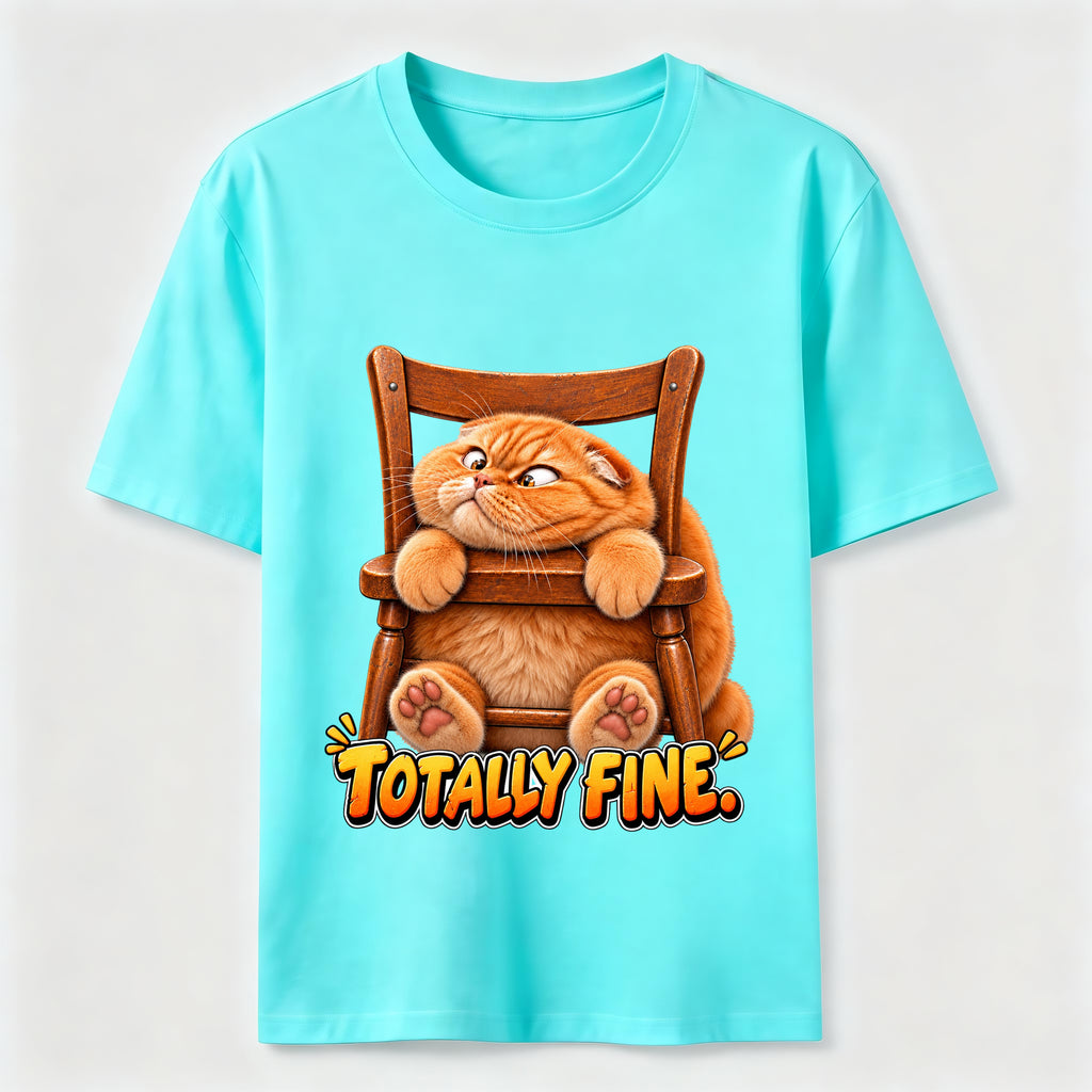 Totally Fine Cat Classic T-Shirt