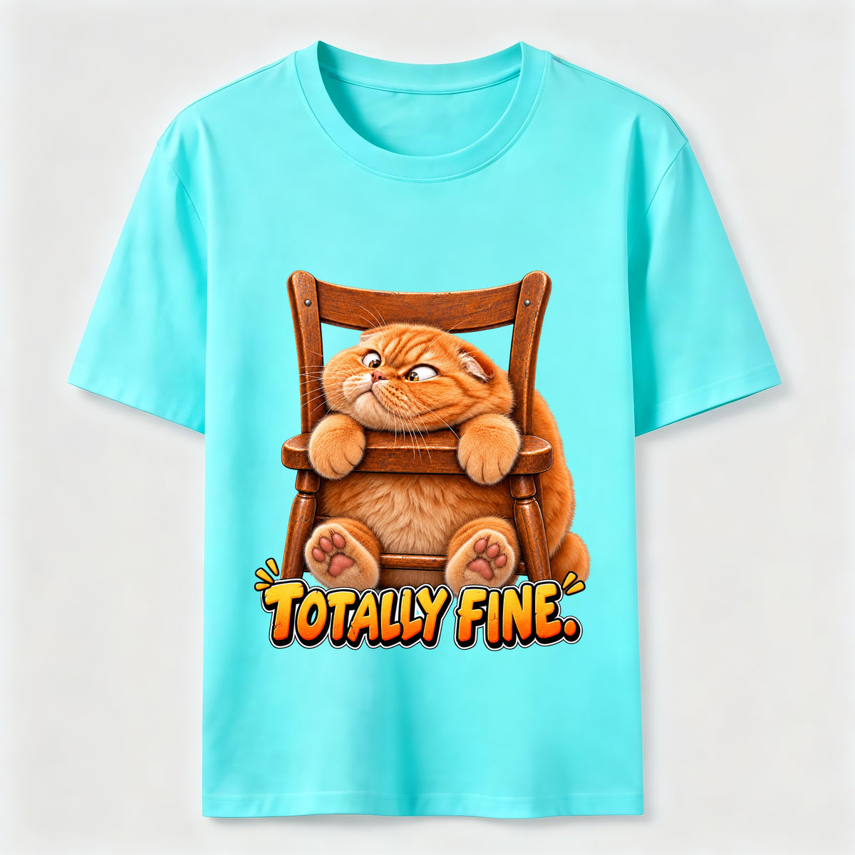 Totally Fine Cat Classic T-Shirt