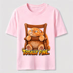 Totally Fine Cat Classic T-Shirt