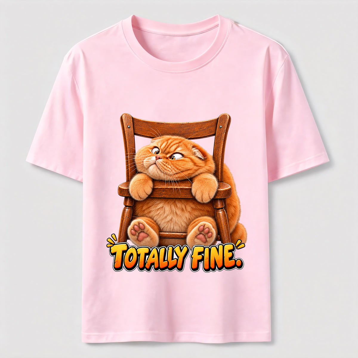 Totally Fine Cat Classic T-Shirt