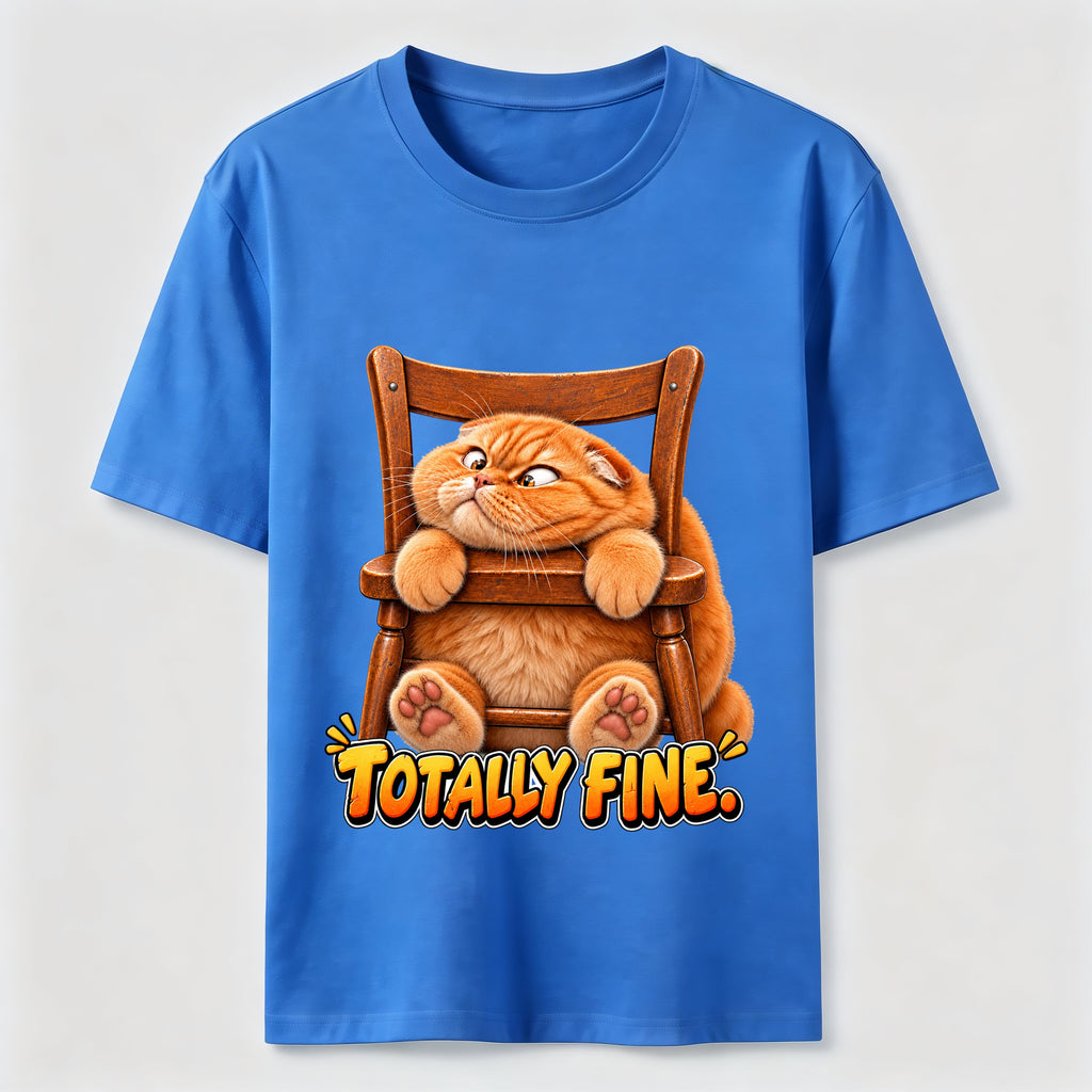 Totally Fine Cat Classic T-Shirt