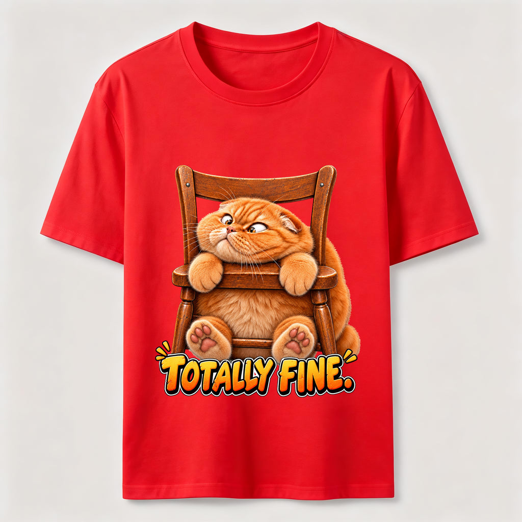 Totally Fine Cat Classic T-Shirt