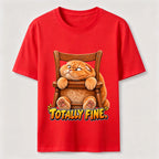 Totally Fine Cat Classic T-Shirt