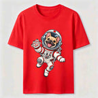 Astronaut Dog Classic T-Shirt