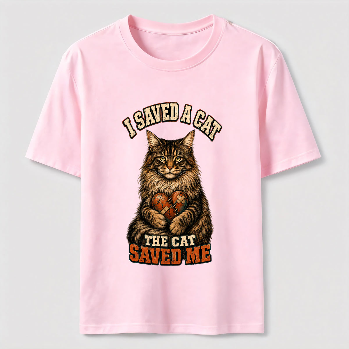 I Saved A Cat,The Cat Saved Me Classic T-Shirt