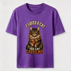 I Saved A Cat,The Cat Saved Me Classic T-Shirt