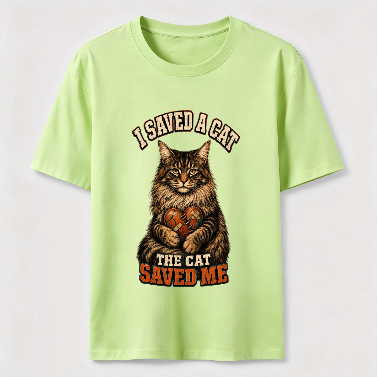 I Saved A Cat,The Cat Saved Me Classic T-Shirt