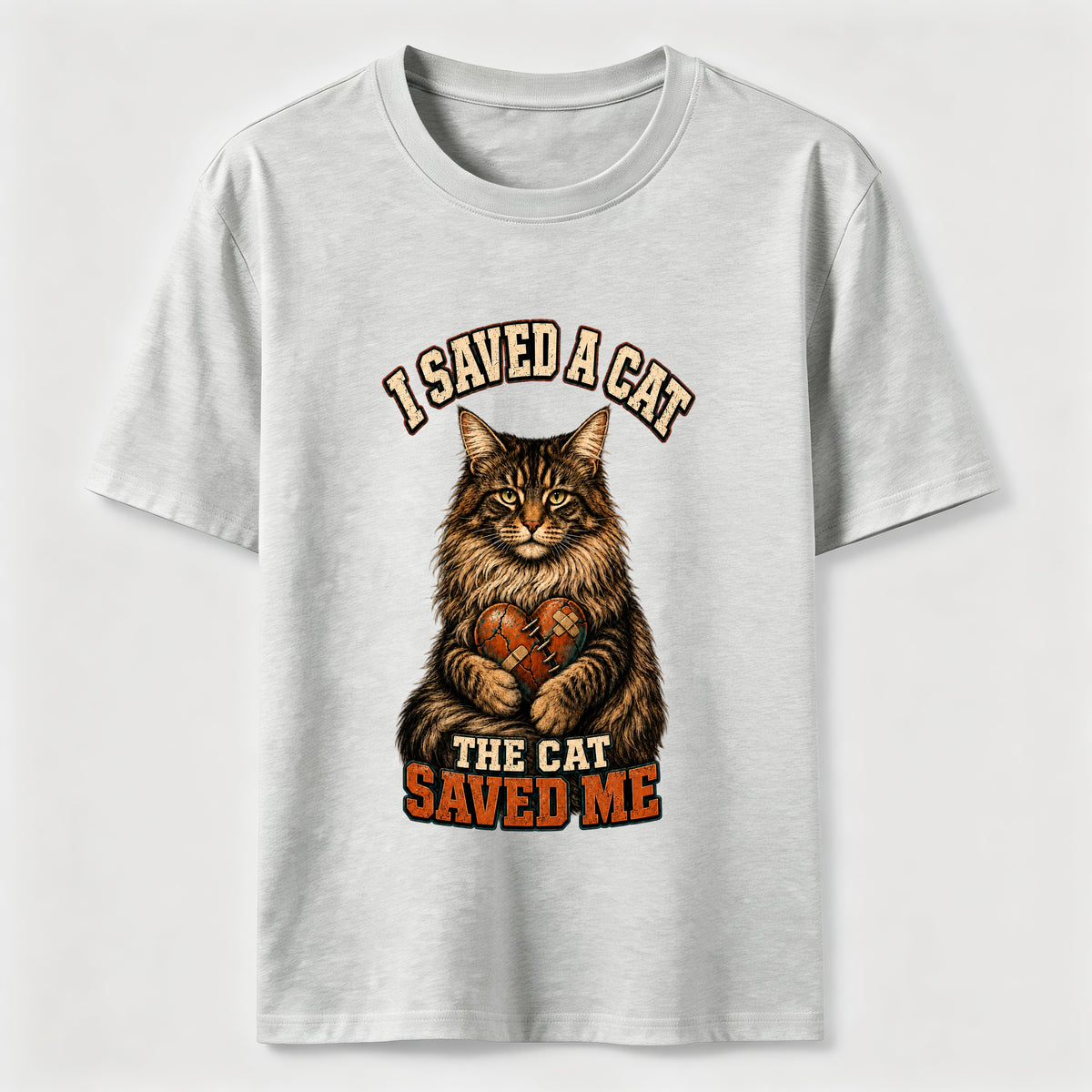 I Saved A Cat,The Cat Saved Me Classic T-Shirt