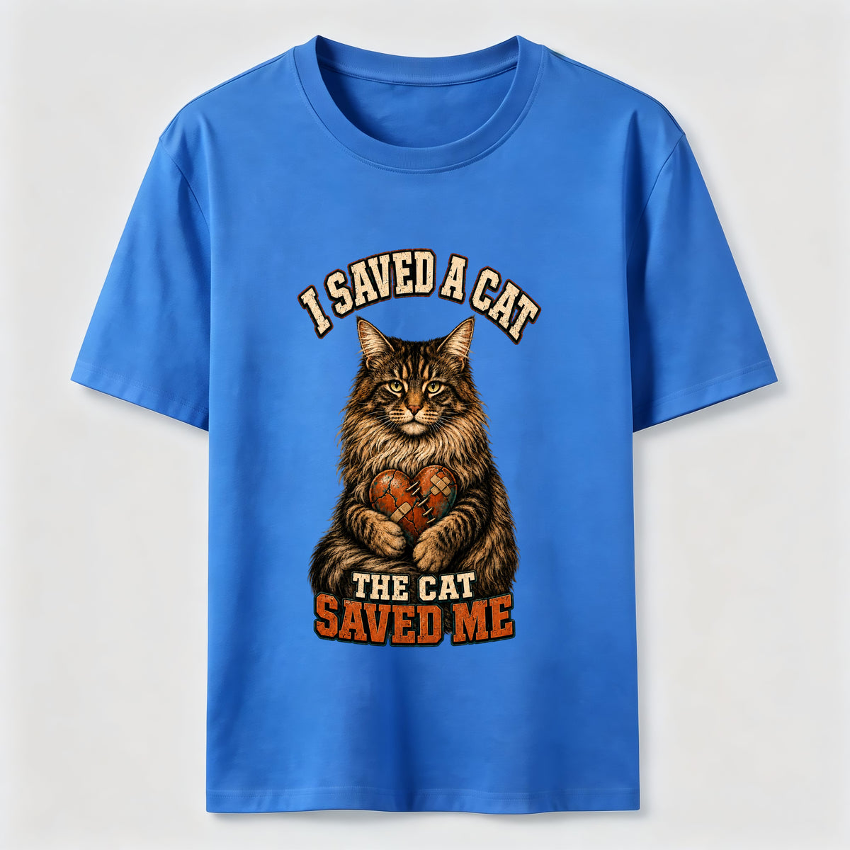 I Saved A Cat,The Cat Saved Me Classic T-Shirt
