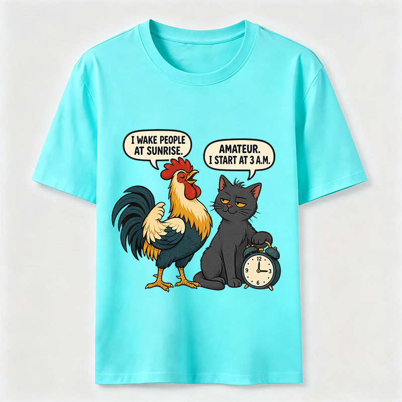 Cats active in the early hours Classic T-Shirt