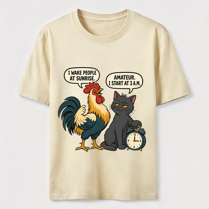 Cats active in the early hours Classic T-Shirt