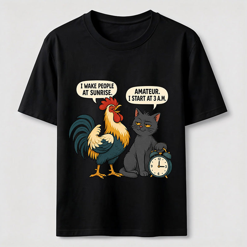 Cats active in the early hours Classic T-Shirt