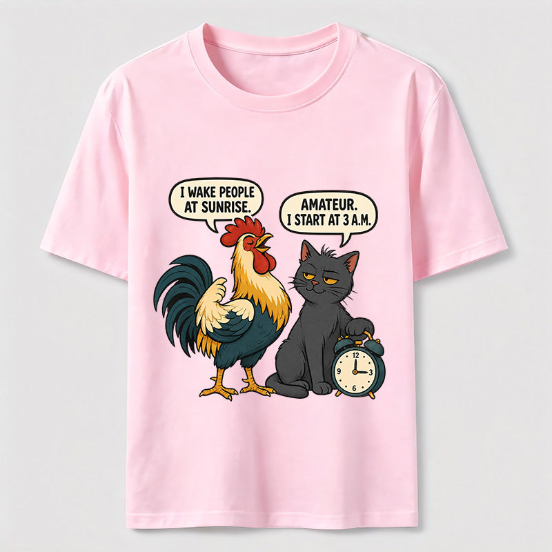 Cats active in the early hours Classic T-Shirt