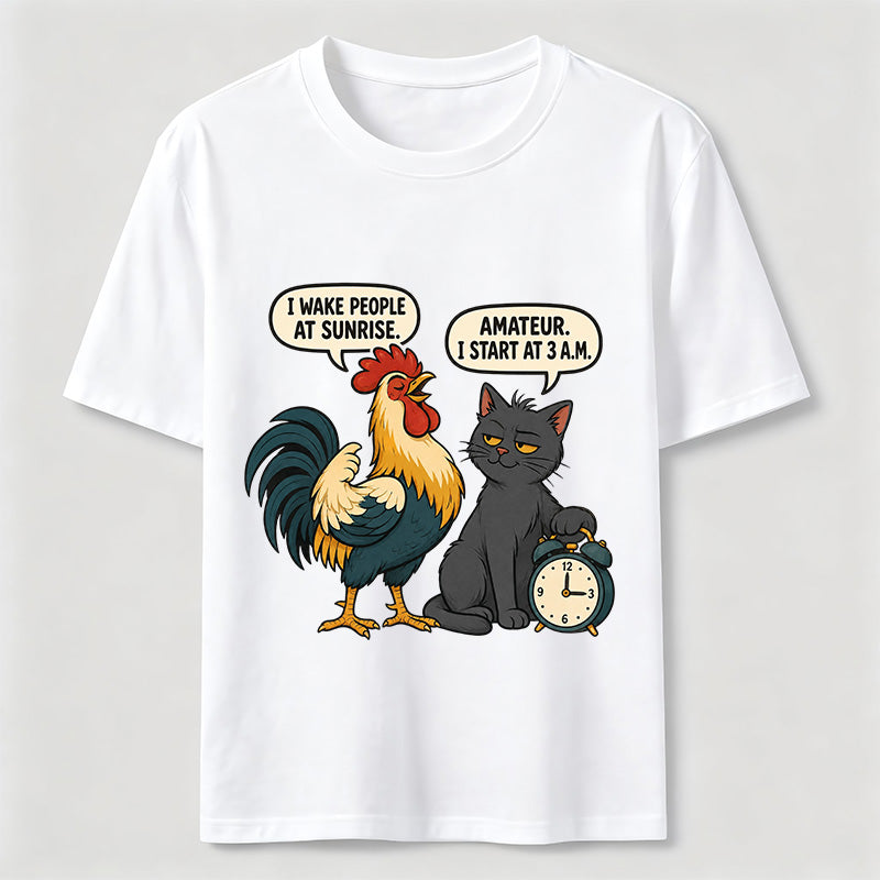 Cats active in the early hours Classic T-Shirt