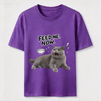 Feed Me Now Cat Classic T-Shirt