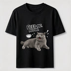 Feed Me Now Cat Classic T-Shirt