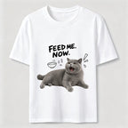 Feed Me Now Cat Classic T-Shirt