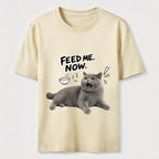 Feed Me Now Cat Classic T-Shirt