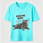 Feed Me Now Cat Classic T-Shirt