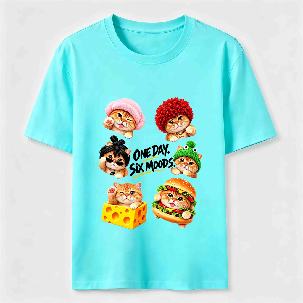 One Day Six Moods Cat Classic T-Shirt