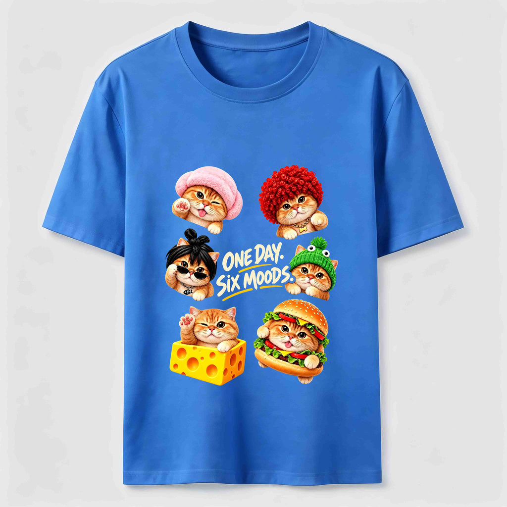 One Day Six Moods Cat Classic T-Shirt