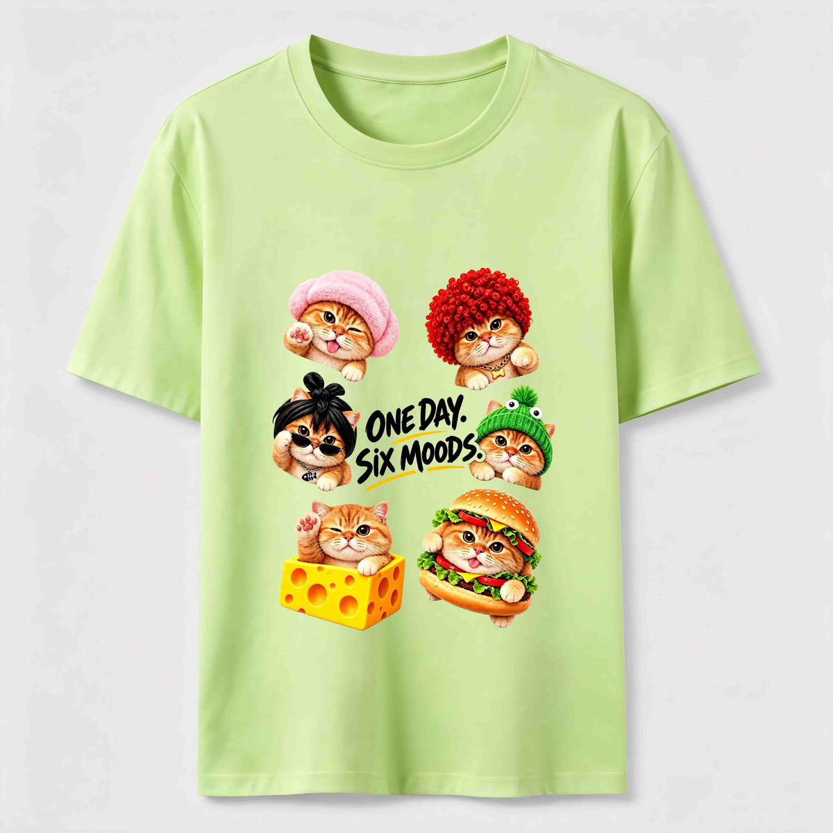 One Day Six Moods Cat Classic T-Shirt