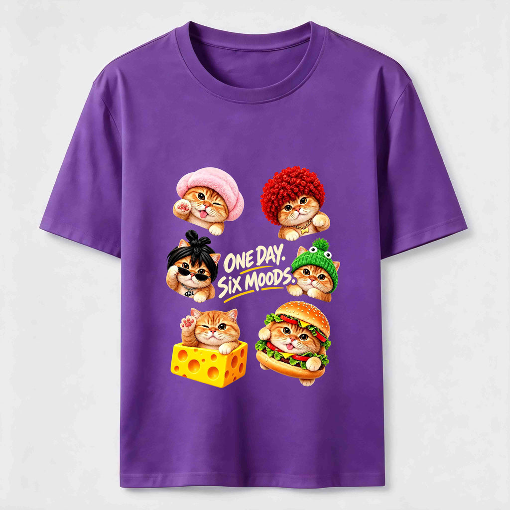 One Day Six Moods Cat Classic T-Shirt