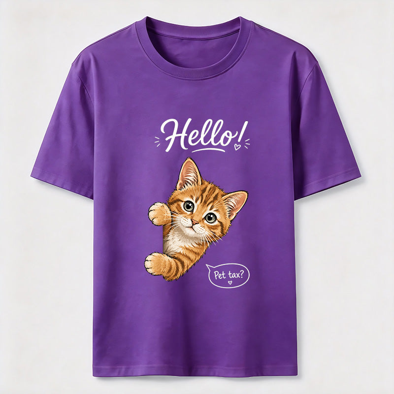 Hello Pet Tax Cat Classic T-Shirt