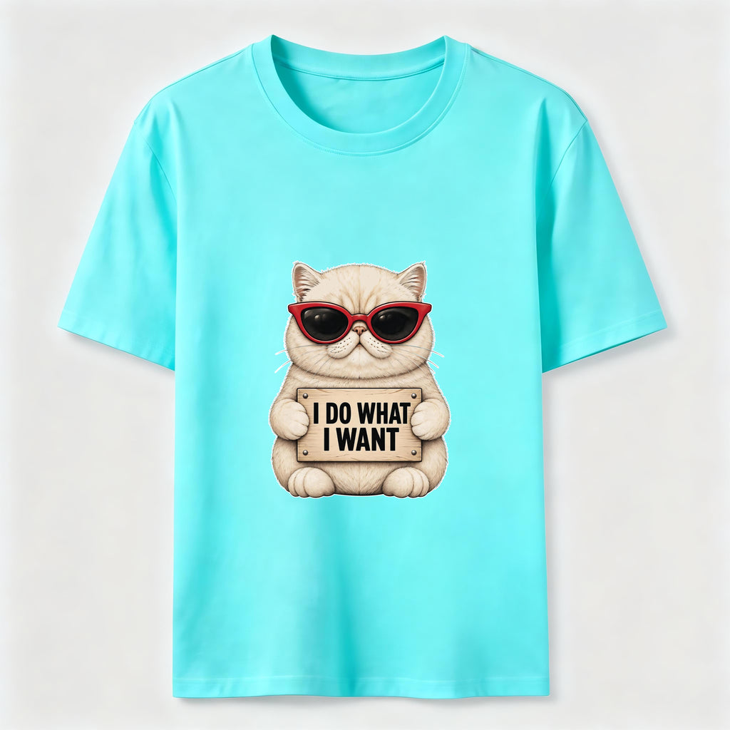 I Do What I Want Cat Classic T-Shirt