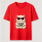 I Do What I Want Cat Classic T-Shirt