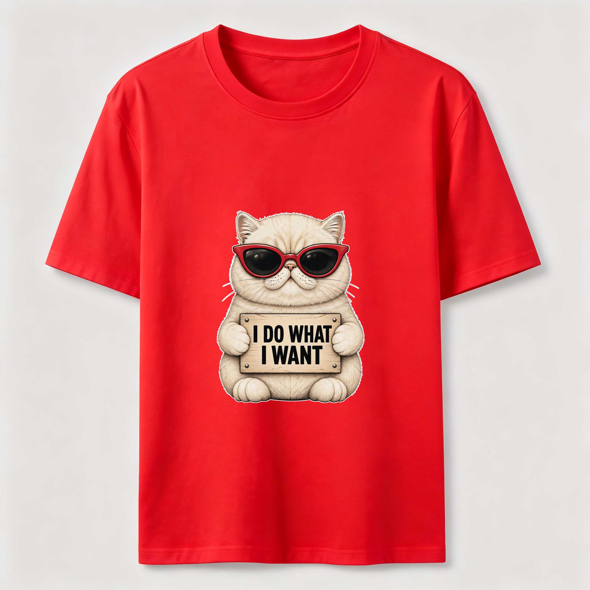 I Do What I Want Cat Classic T-Shirt