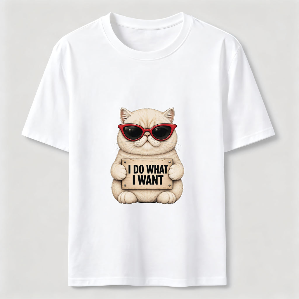 I Do What I Want Cat Classic T-Shirt