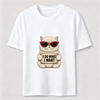 I Do What I Want Cat Classic T-Shirt