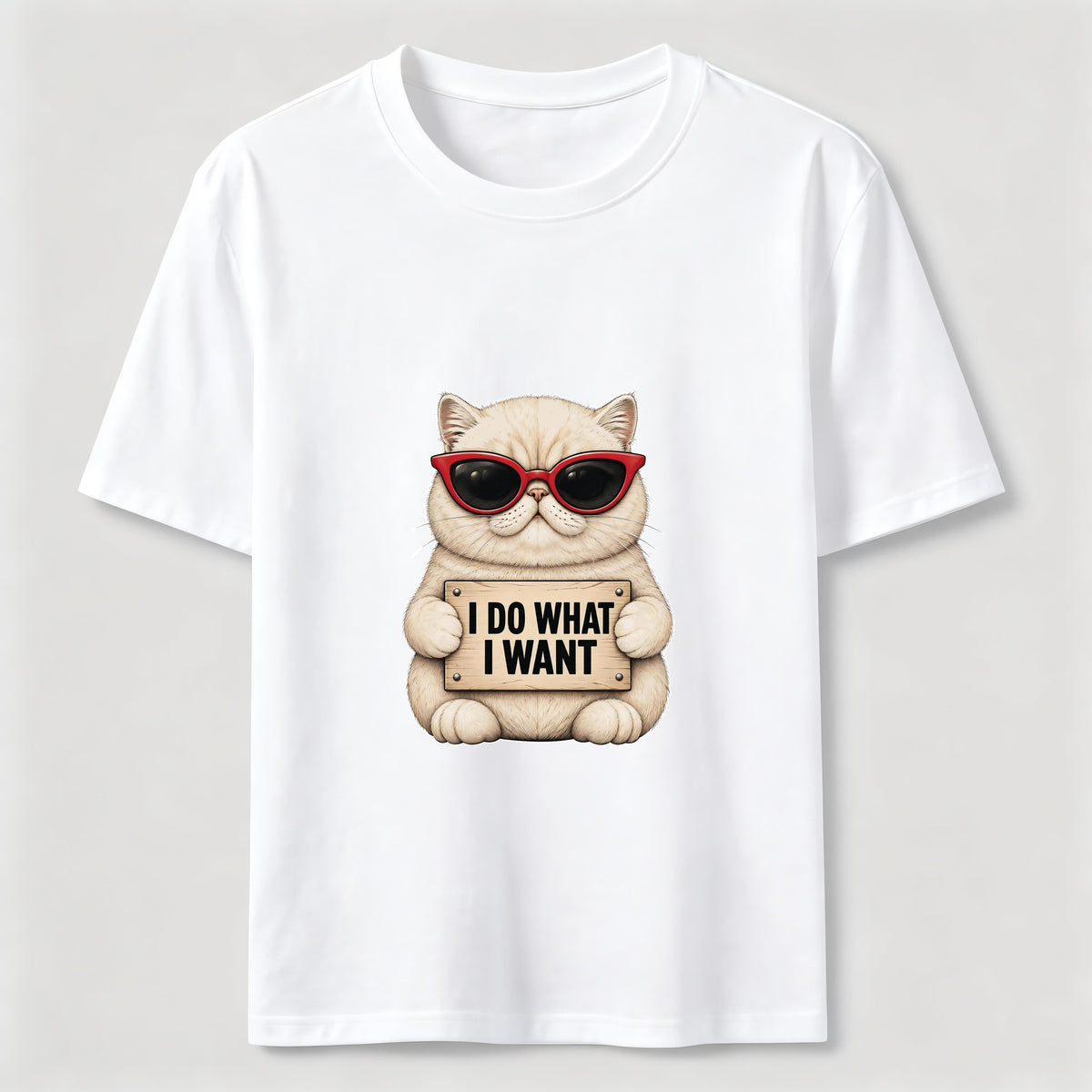 I Do What I Want Cat Classic T-Shirt