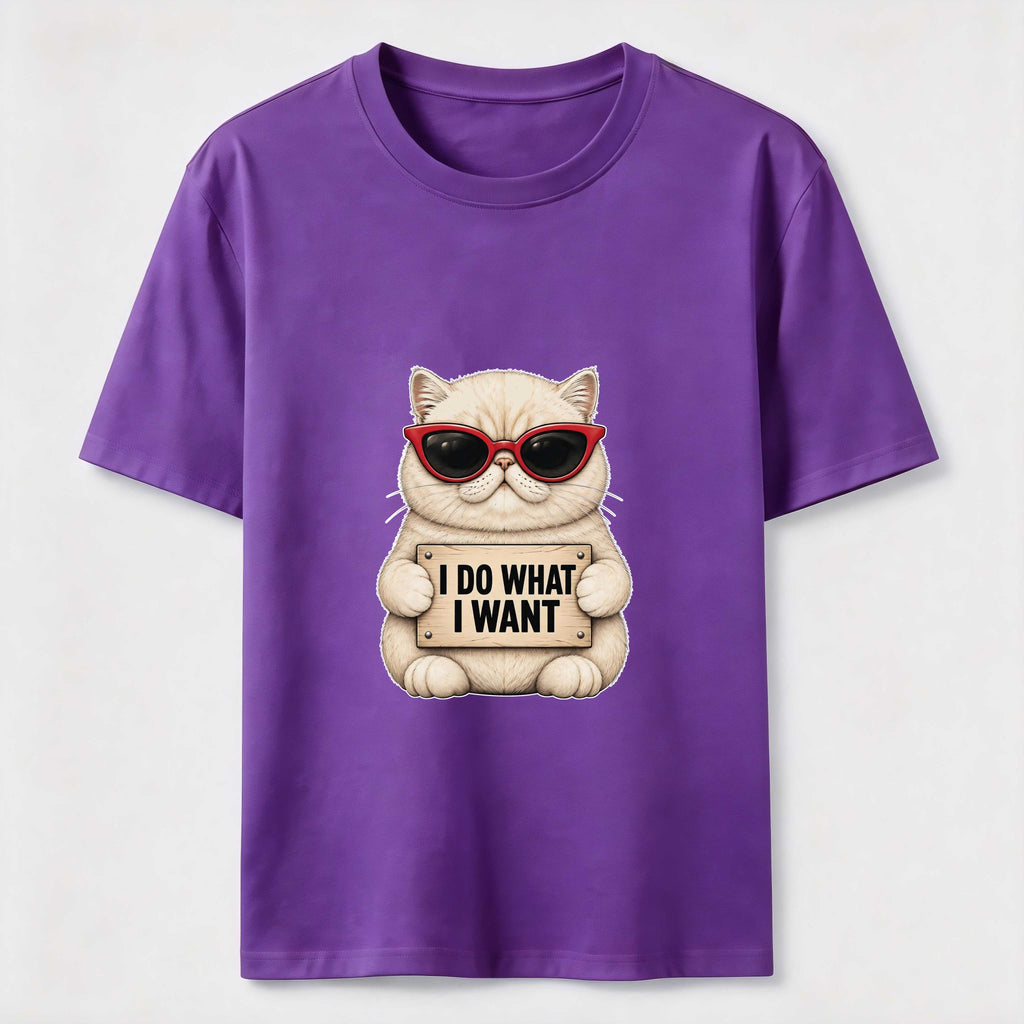 I Do What I Want Cat Classic T-Shirt