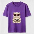 I Do What I Want Cat Classic T-Shirt