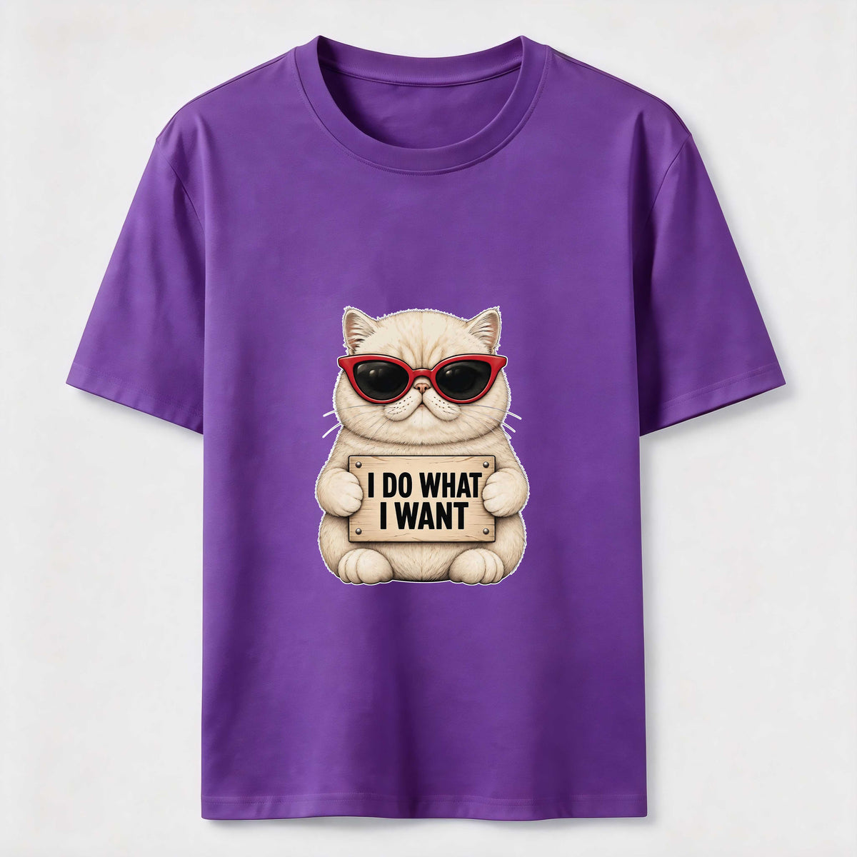 I Do What I Want Cat Classic T-Shirt