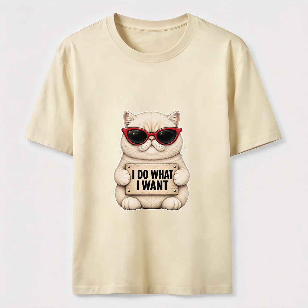 I Do What I Want Cat Classic T-Shirt