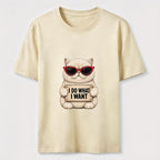 I Do What I Want Cat Classic T-Shirt