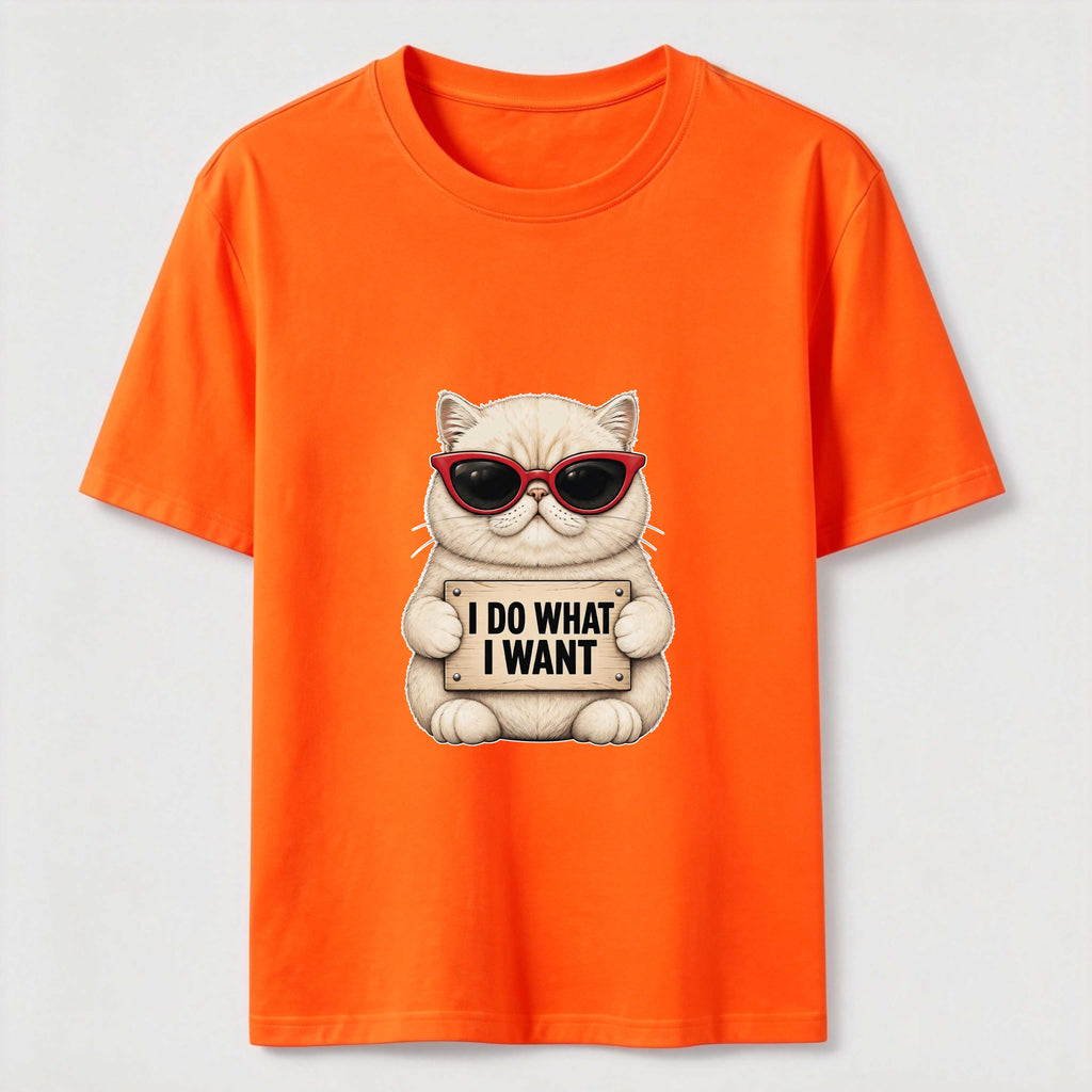 I Do What I Want Cat Classic T-Shirt