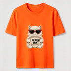 I Do What I Want Cat Classic T-Shirt