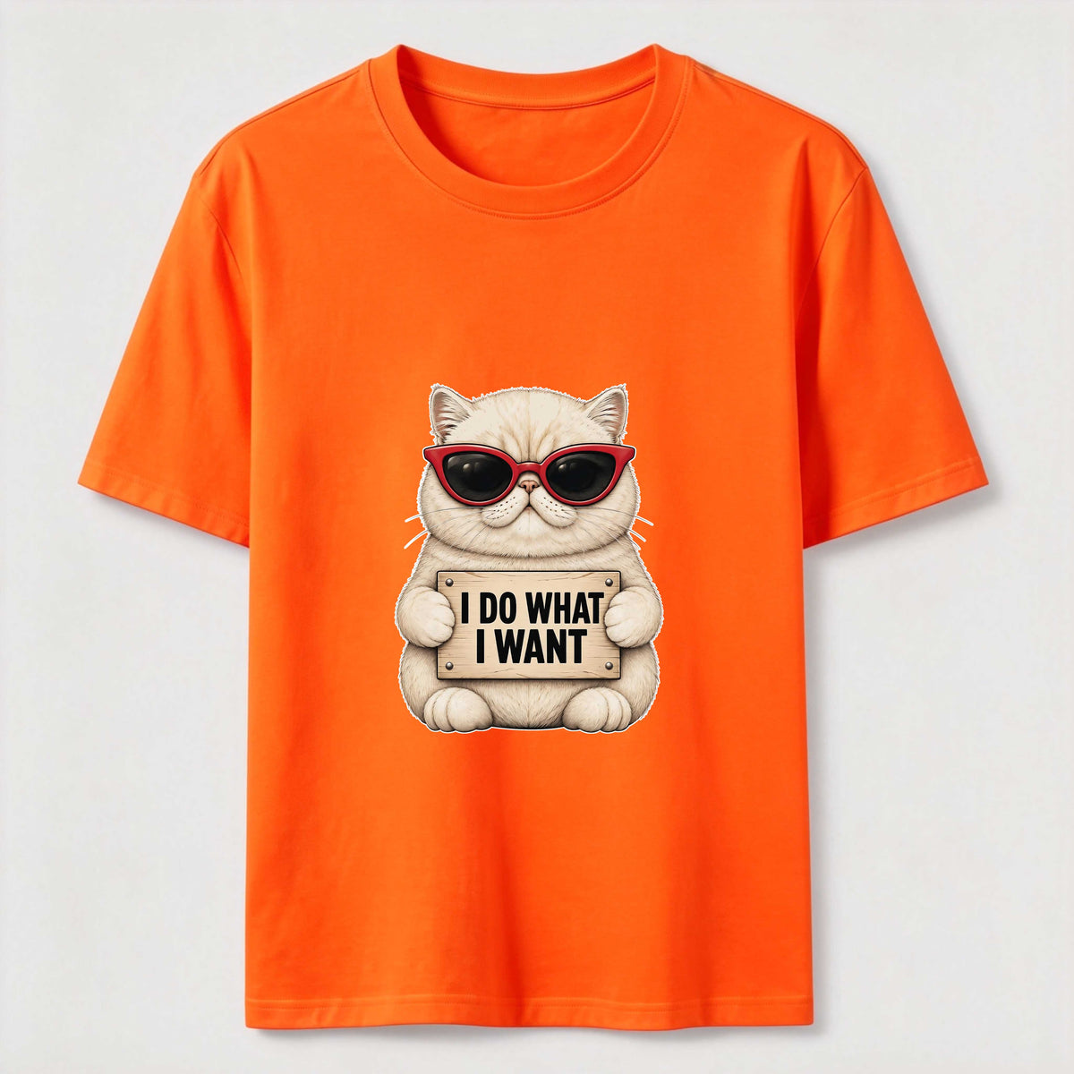 I Do What I Want Cat Classic T-Shirt