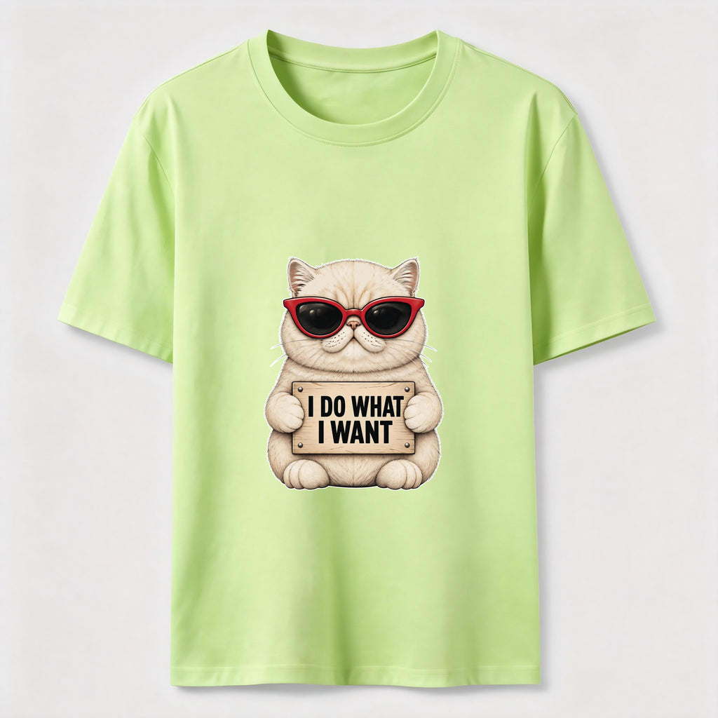 I Do What I Want Cat Classic T-Shirt