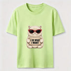 I Do What I Want Cat Classic T-Shirt