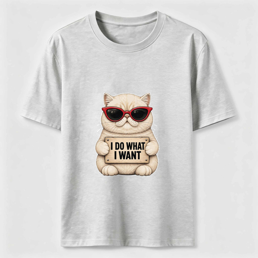I Do What I Want Cat Classic T-Shirt