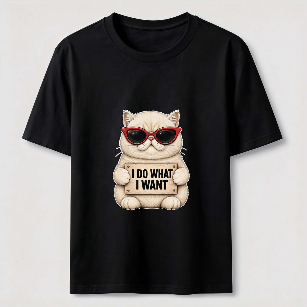 I Do What I Want Cat Classic T-Shirt
