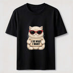 I Do What I Want Cat Classic T-Shirt