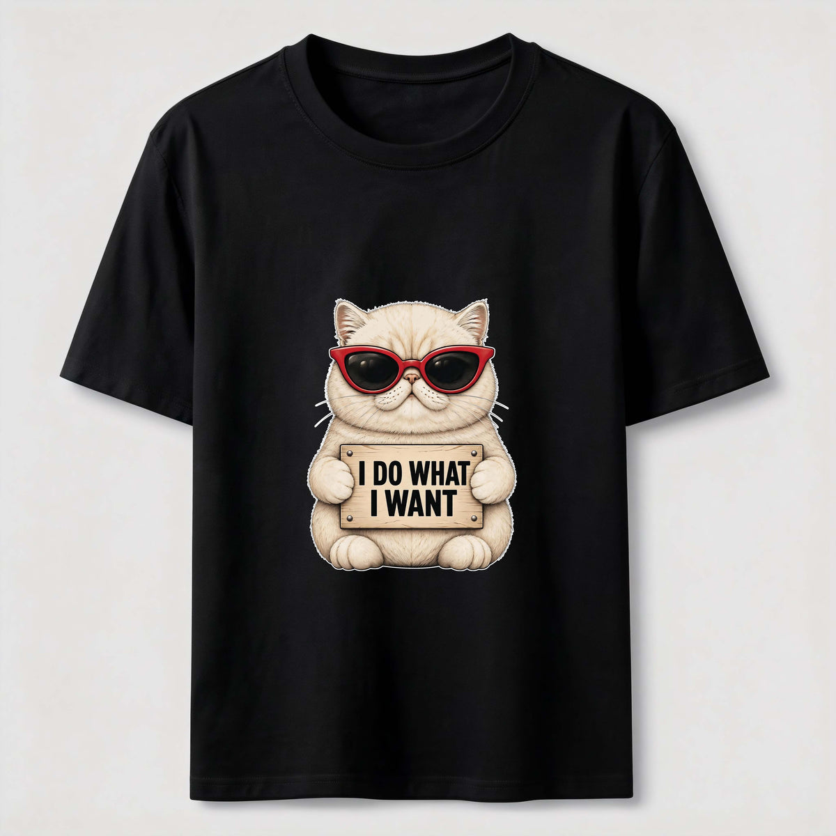 I Do What I Want Cat Classic T-Shirt