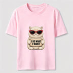 I Do What I Want Cat Classic T-Shirt