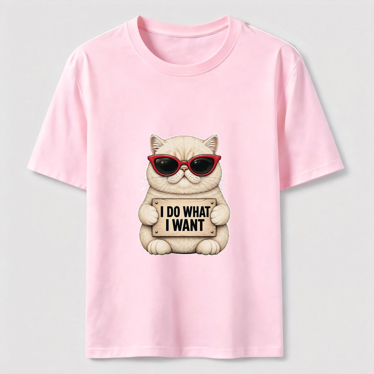 I Do What I Want Cat Classic T-Shirt